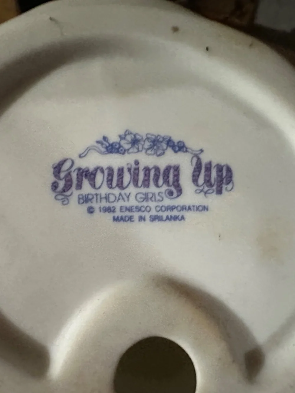 Porcelain Collectable Growing Up Girls